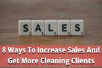 8 Ways to Increase Sales