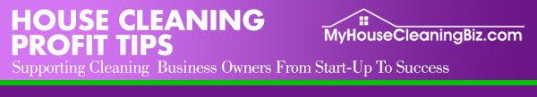 House Cleaning Profit Tips Newsletter from MyHouseCleaningBiz.com