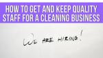 How to Stay Fully Staffed