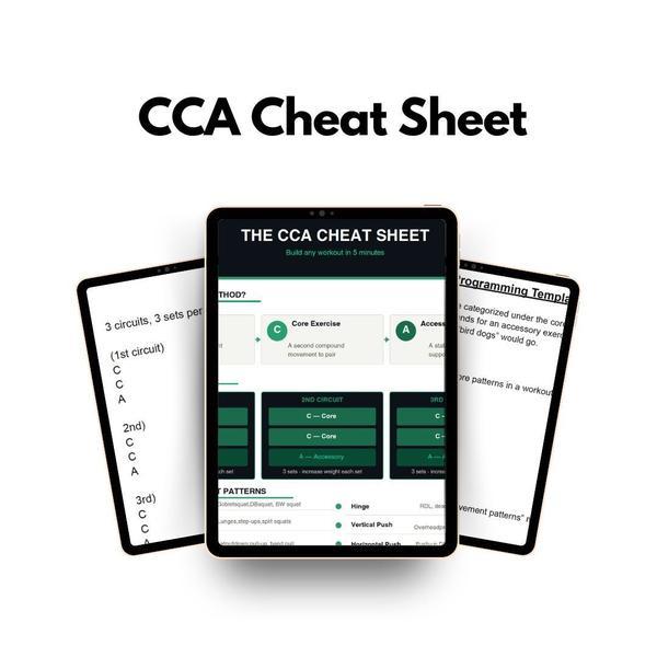 The CCA Cheat Sheet preview