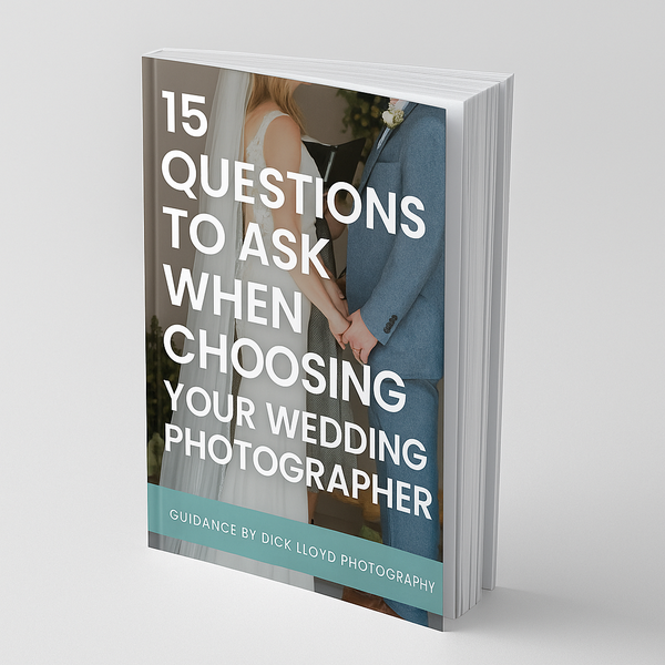 15 Quersions to ask when choosing your wedding photographer by Dick Lloyd Photography