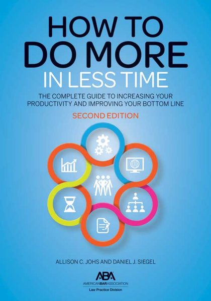 How to Do More in Less Time book cover image