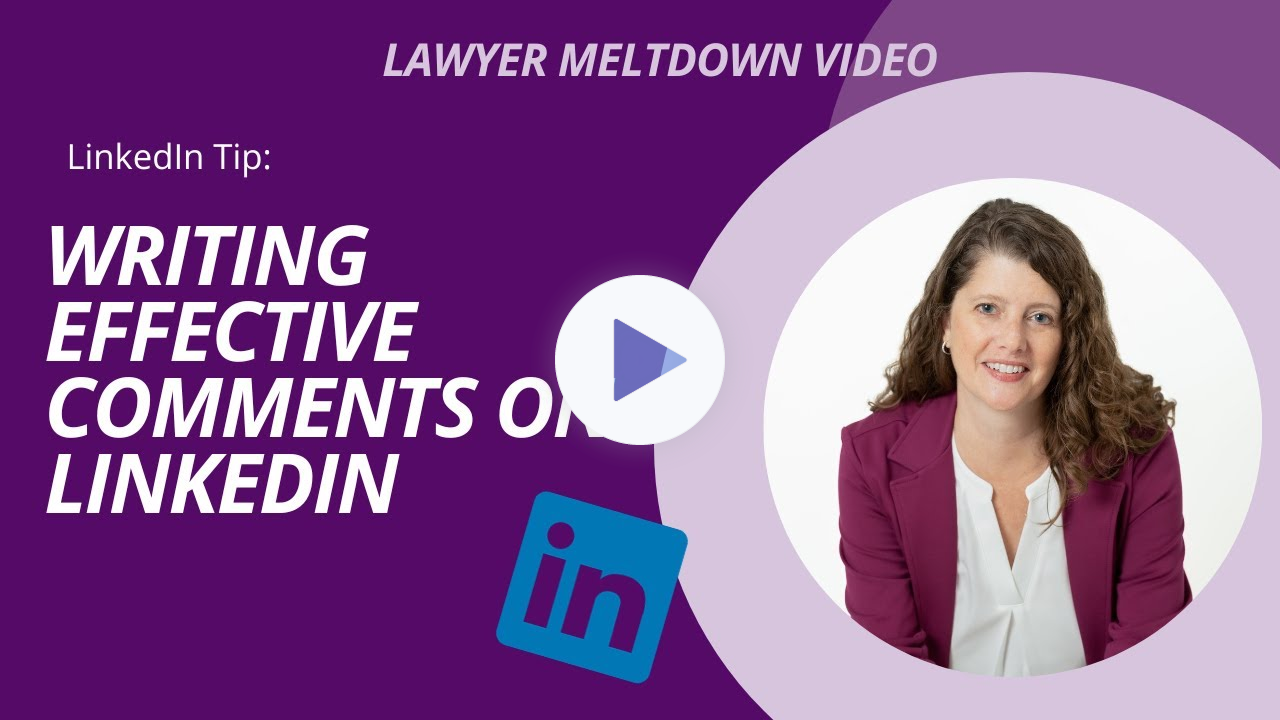 Allison Johs: Commenting Effectively on LinkedIn