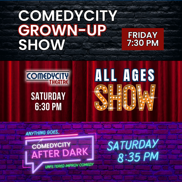 ComedyCity Weekend Lineup