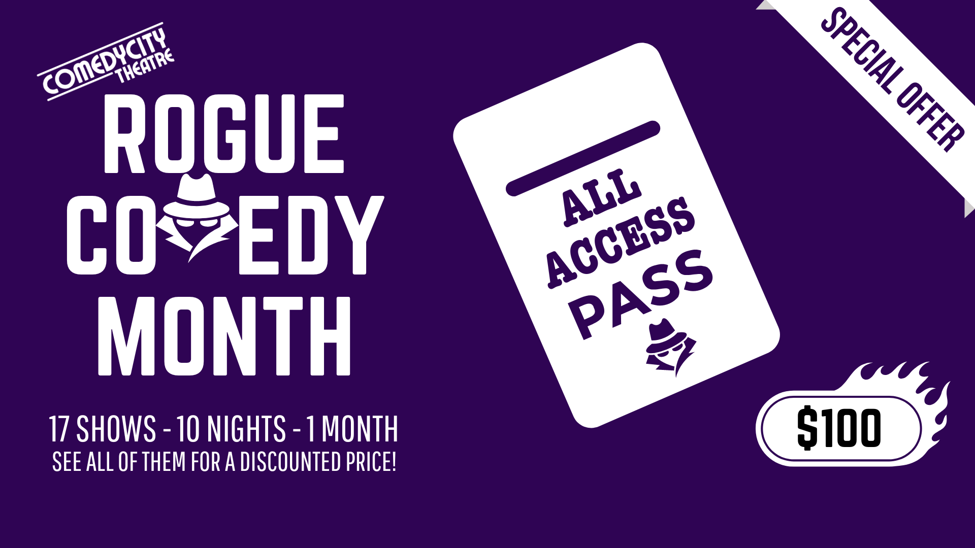 ComedyCity Rogue Comedy Month