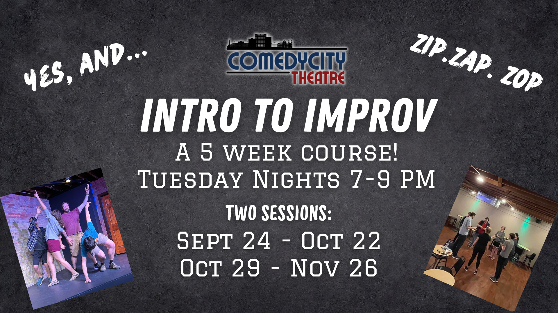 ComedyCity improv classes start soon