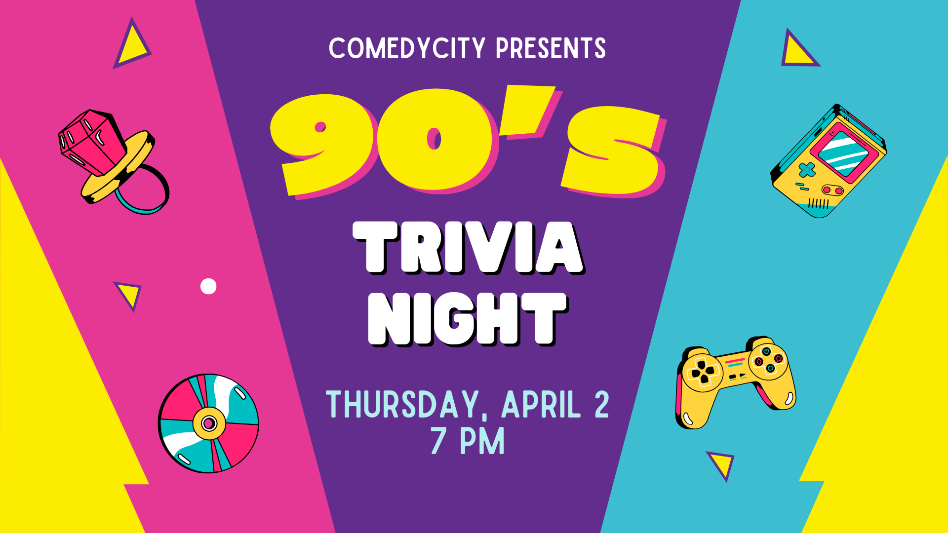 90s Trivia Green Bay ComedyCity