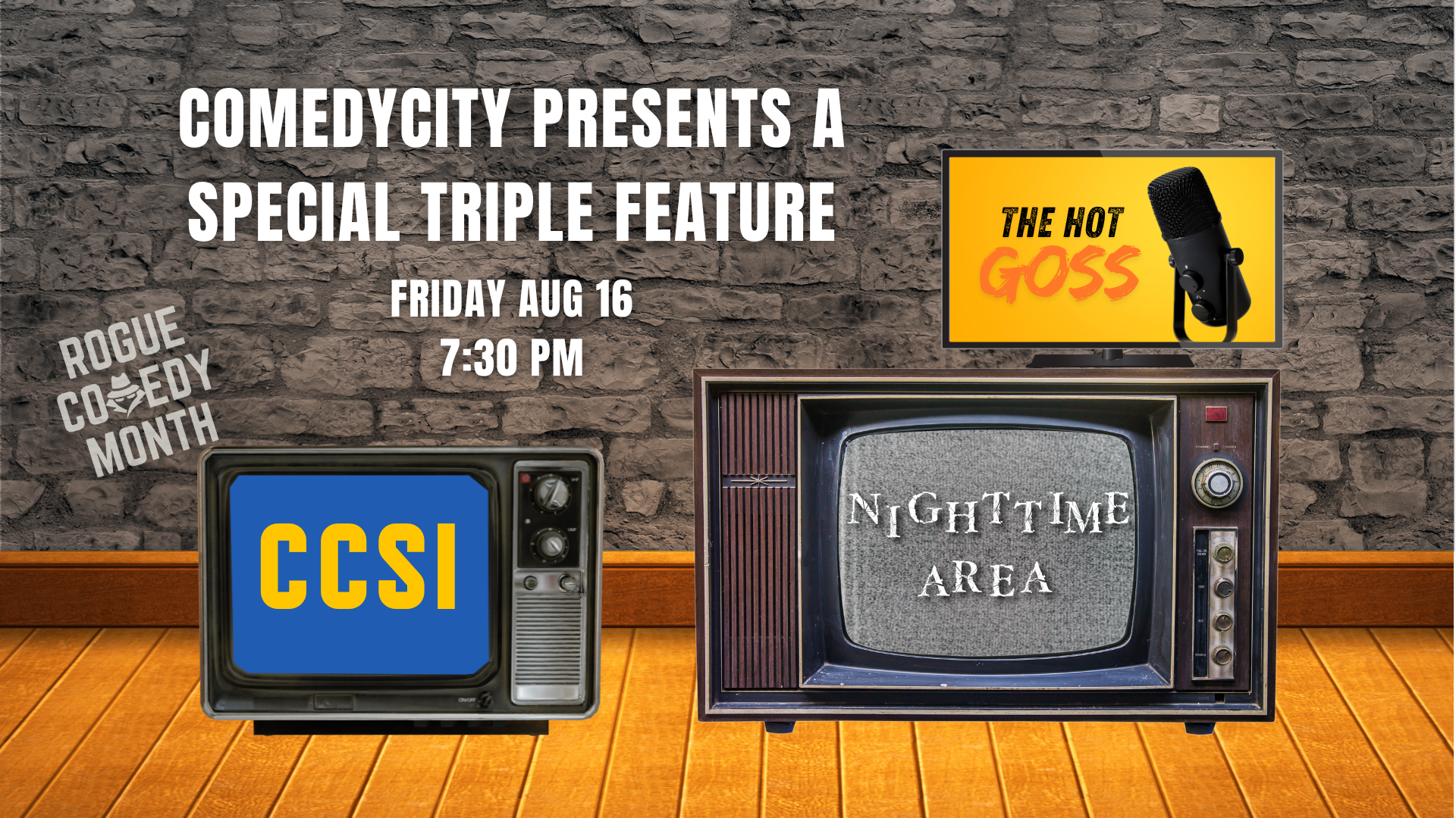 ComedyCity Triple Feature
