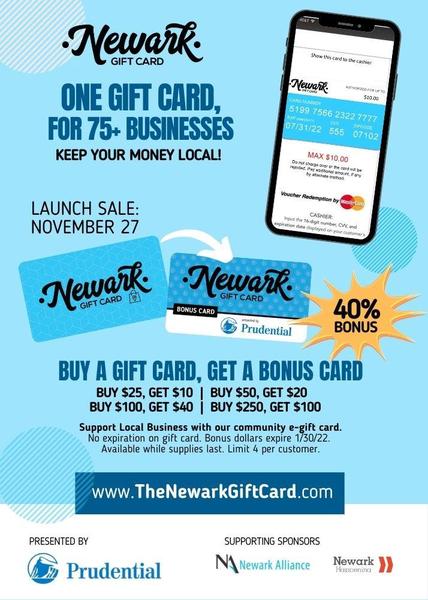 Newark Gift Card
