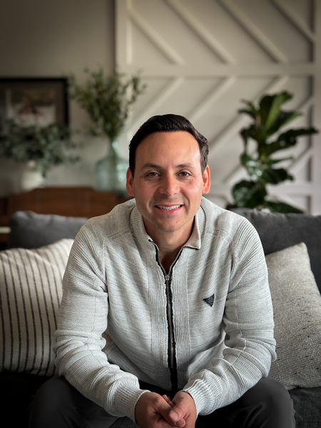Writer sitting on chair