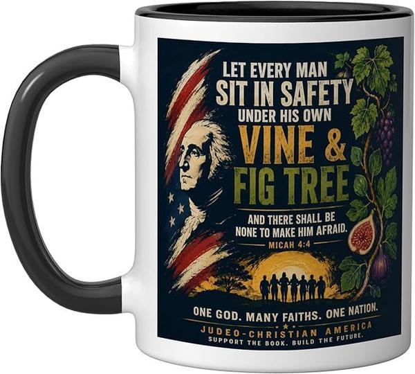 Support America with Scripture Mug
