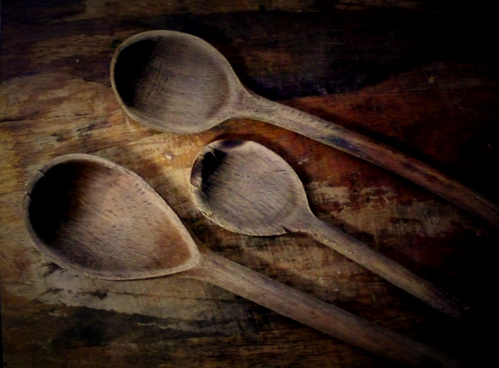 sacred vessel, spoons