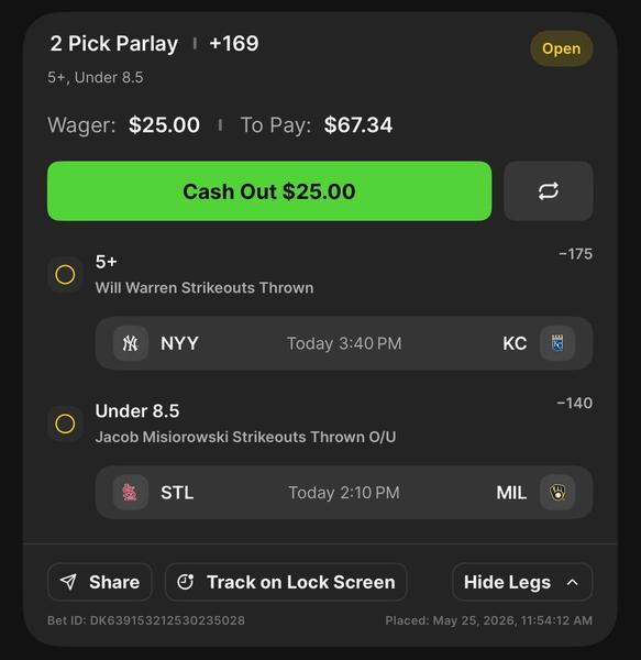 Bonus Play Ticket