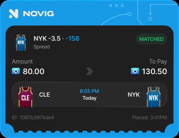 Owner Selection - NYK -3.5 Spread