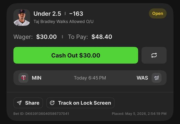 Bonus Play - MLB