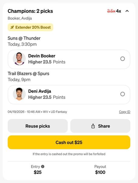 Bonus Play - NBA