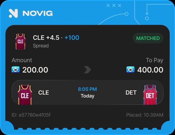 Whale Play - CLE +4.5 NBA