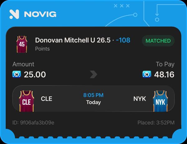 Bonus Play - Donovan Mitchell Under 26.5 Points