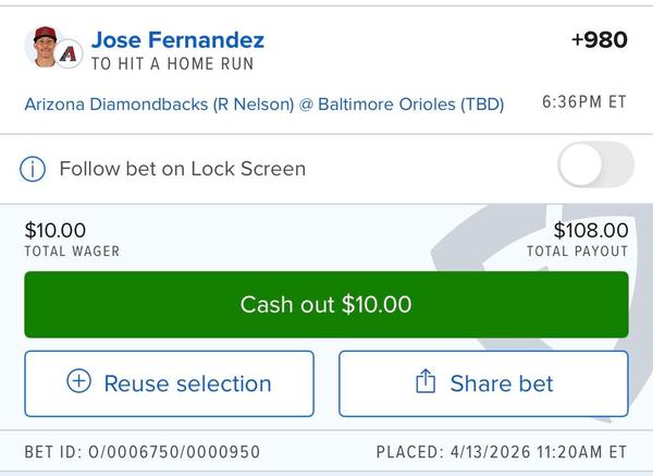 Bonus Play - MLB