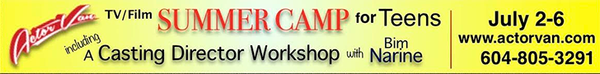 Actorvan - Summer Camp for Teens