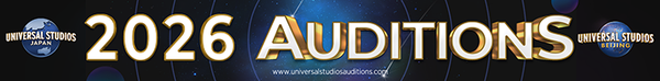 Universal Studios 2026 Auditions