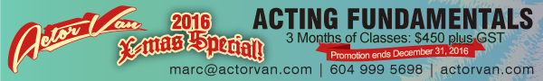 Actor Van - Acting Fundamentals