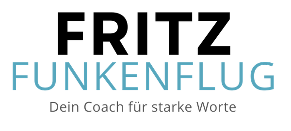 Fritz Funkenflug Dein Coach für starke Worte Logo