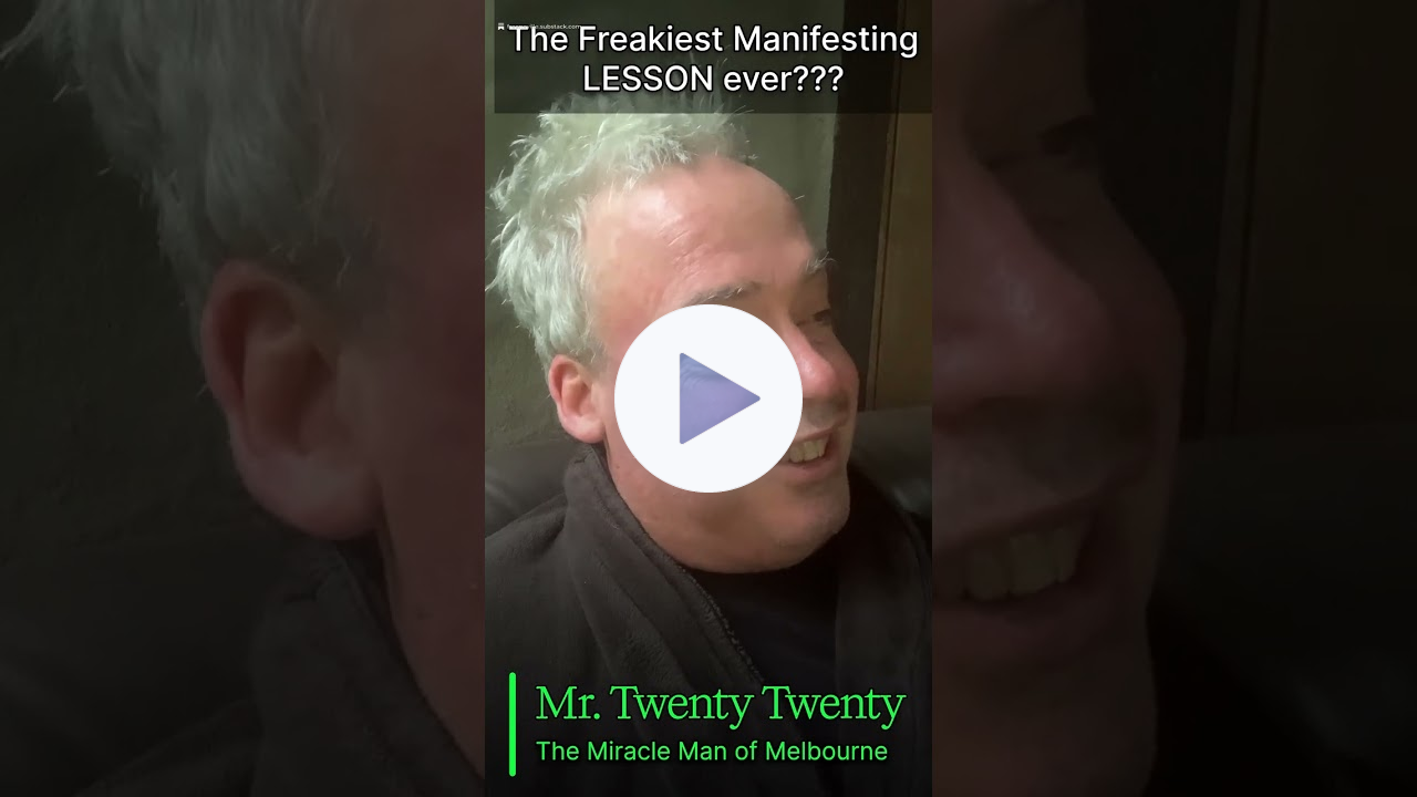 The Freakiest Manifesting Lesson Ever? #nevillegoddard #multiplepersonalitydisorder