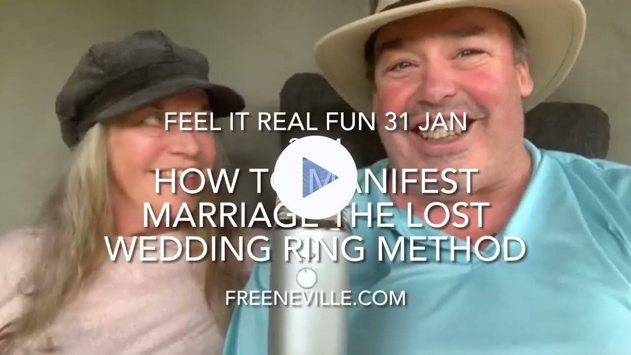 Neville Goddard - How to Manifest Marriage - The LOST Wedding Ring Method