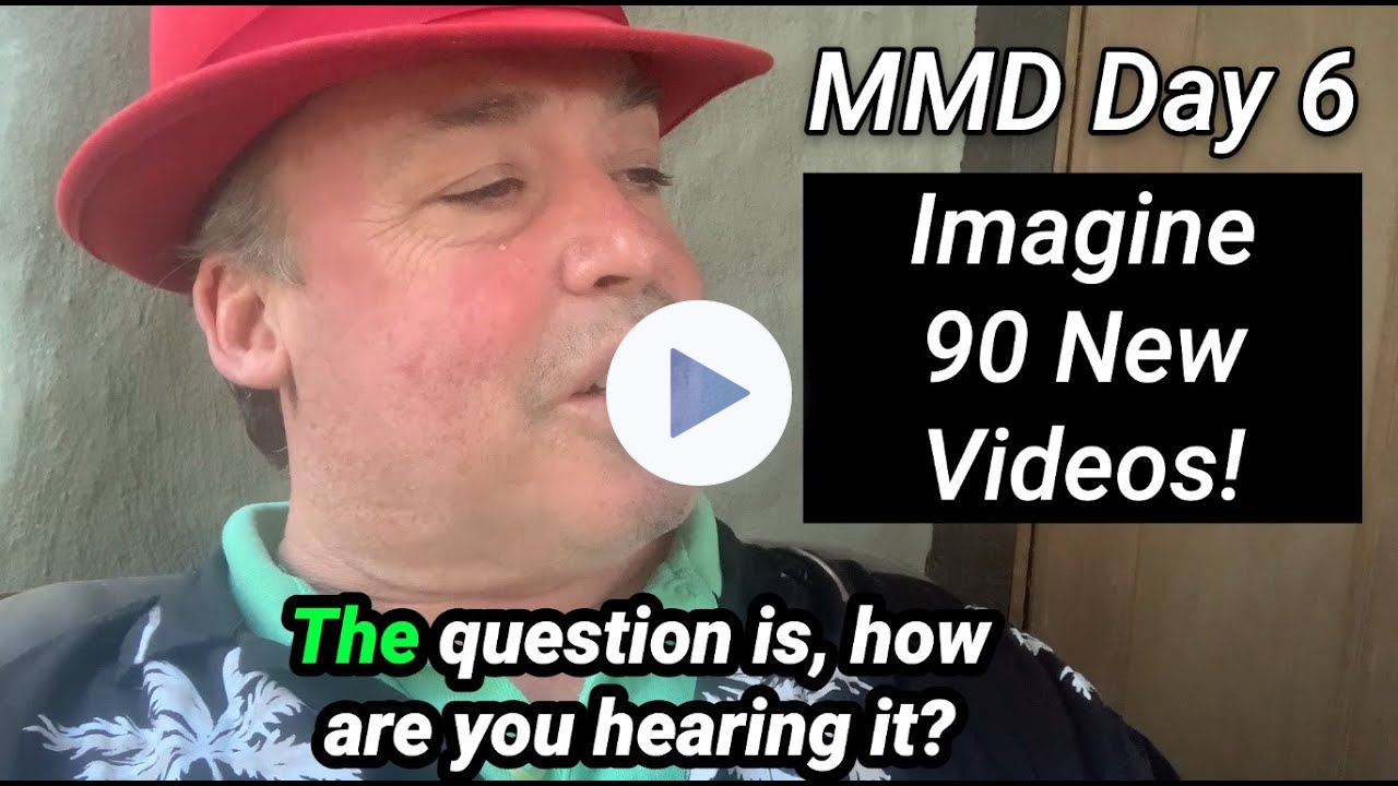 MMD Day 5 - Join Us by Friday!