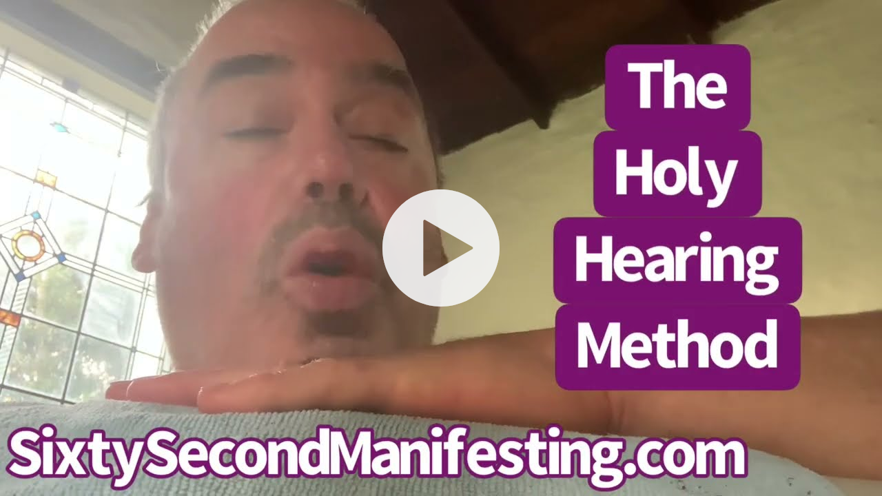 Why I Gave Up Affirmations for Neville Goddard's Holy Hearing Method - Mr Twenty Twenty