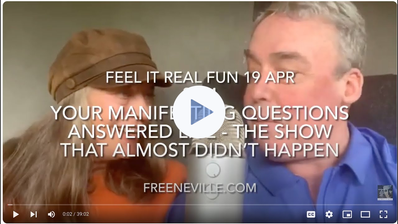 Fixed - The Show That Almost Didn't Happen - Your Manifesting Questions Answered Live!