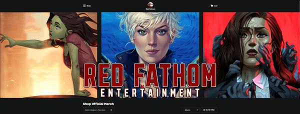 Banner for the Red Fathom Storefront