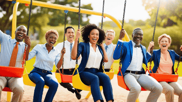 Playfulness and creativity visual
