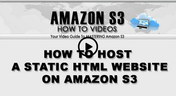 Amazon S3 Hosting a website