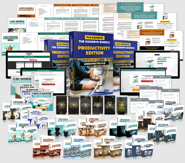 Retirement Bundle - Productivity Edition - Reseller PLR