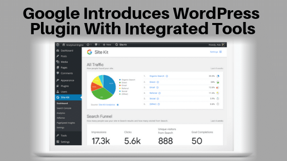 Google Introduces WordPress Plugin With Integrated Tools
