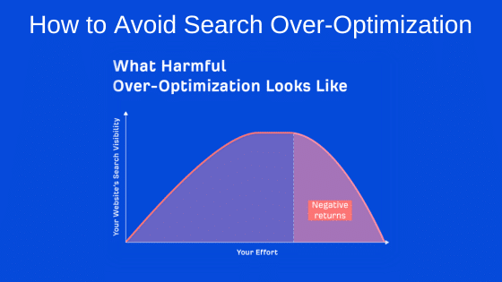How to Avoid Search Over-Optimization
