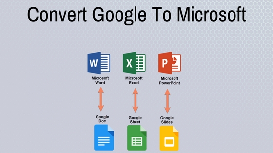 Convert Google Docs To Microsoft Docs
