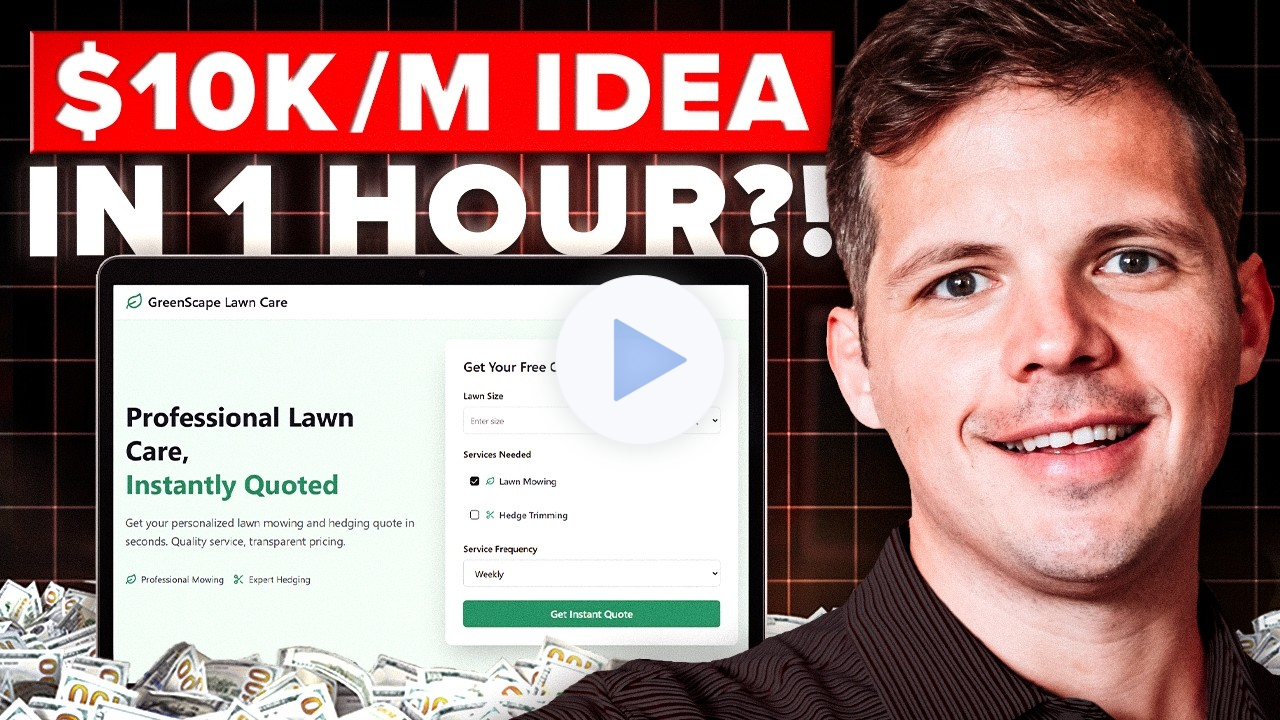 How To Make Money by Building Simple Apps for Businesses (AI + No-Code)