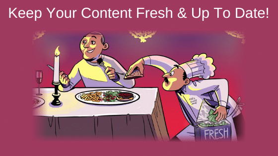 Keep Your Content Fresh & Up To Date!