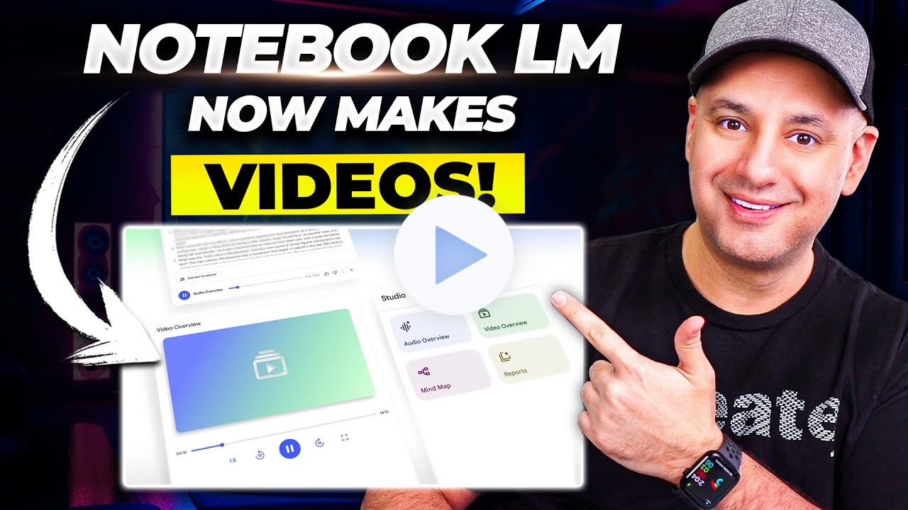 NotebookLM Just Got a Major Upgrade - Video Overviews