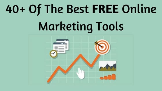 40 plus no-cost online marketing tools