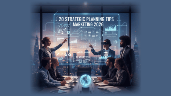 20 Strategic Planning Tips For Marketers Preparing For 2026