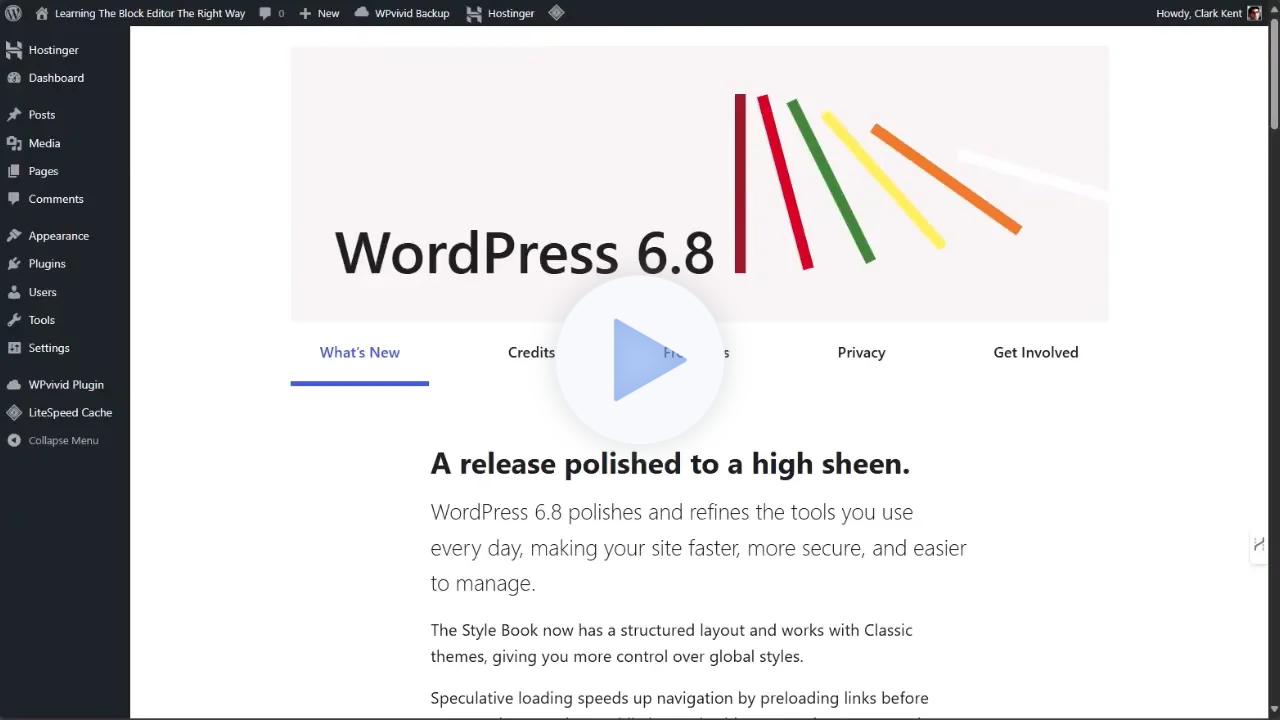 WP 6.8 and the WordPress Playground