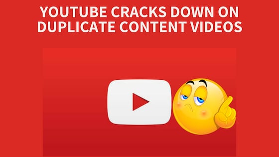 YouTube Cracks Down On Duplicate Content Videos