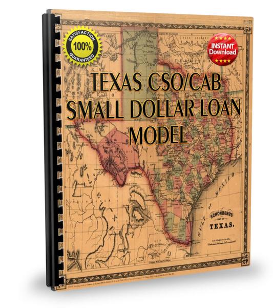 Texas CAB-CSO Loan Model