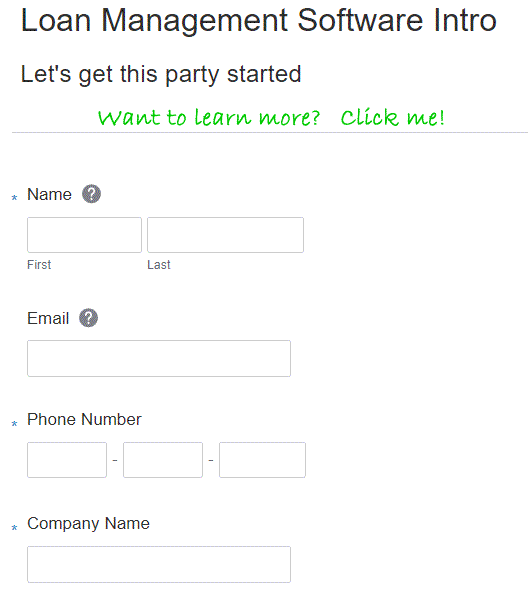 Link to help with loan management fees