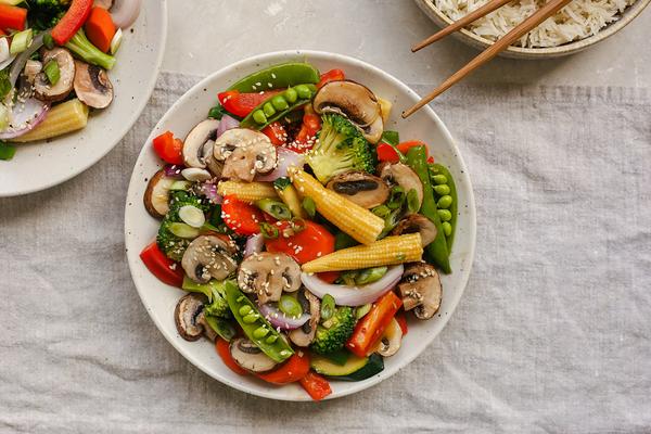 Sweet and Savoury Veggie-packed Stir-fry in under 30 minutes