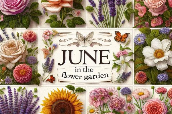 June in The Flower Garden